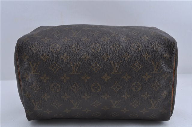 Authentic Louis Vuitton Monogram Speedy 30 Hand Bag Purse M41526 LV 9227C