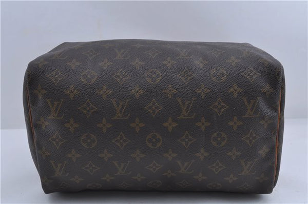 Authentic Louis Vuitton Monogram Speedy 30 Hand Bag Purse M41526 LV 9227C