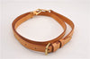 Authentic Louis Vuitton Leather Shoulder Strap Beige 40.9-47.8" LV 9227F