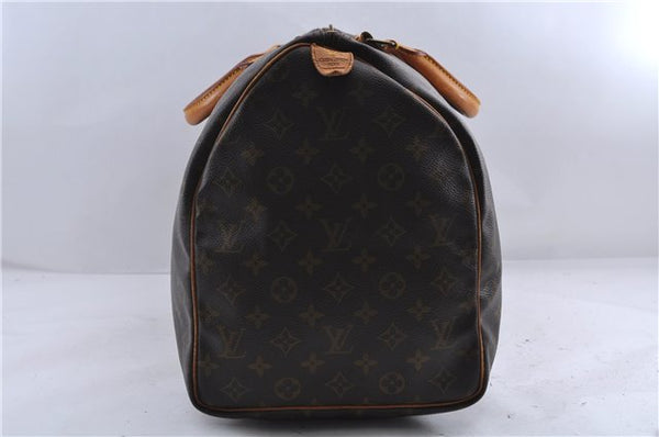 Authentic Louis Vuitton Monogram Keepall 50 Boston Bag M41426 LV 9228C