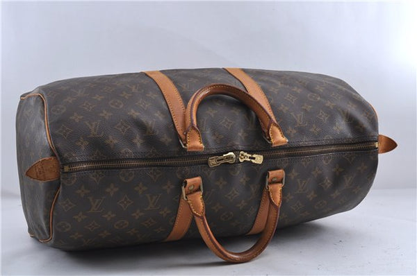 Authentic Louis Vuitton Monogram Keepall 50 Boston Bag M41426 LV 9228C