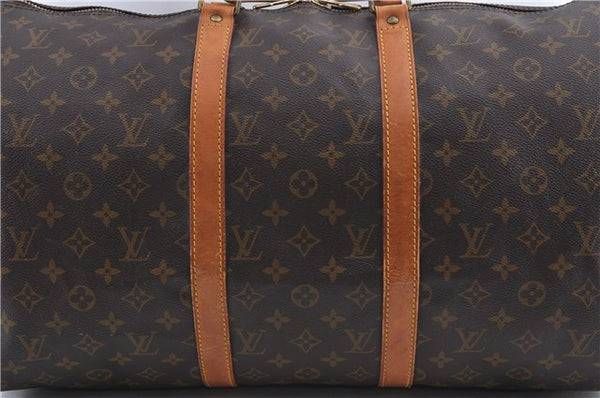 Authentic Louis Vuitton Monogram Keepall 50 Boston Bag M41426 LV 9228C