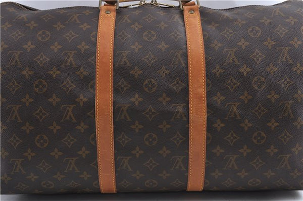 Authentic Louis Vuitton Monogram Keepall 50 Boston Bag M41426 LV 9228C