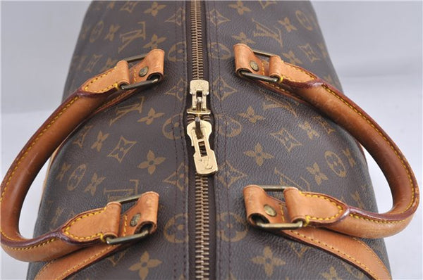 Authentic Louis Vuitton Monogram Keepall 50 Boston Bag M41426 LV 9228C