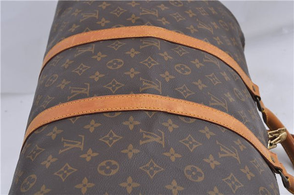 Authentic Louis Vuitton Monogram Keepall 50 Boston Bag M41426 LV 9228C