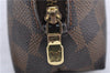 Authentic Louis Vuitton Damier Pochette Cosmetic Pouch Purse N47516 LV 9230C