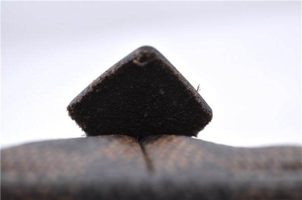 Authentic Louis Vuitton Damier Pochette Cosmetic Pouch Purse N47516 LV 9230C