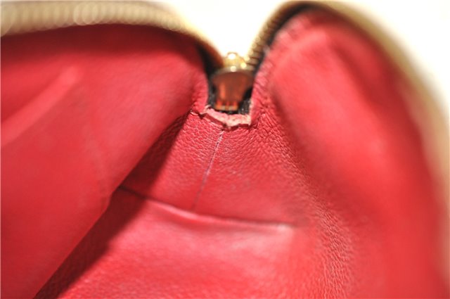 Authentic Louis Vuitton Damier Pochette Cosmetic Pouch Purse N47516 LV 9230C