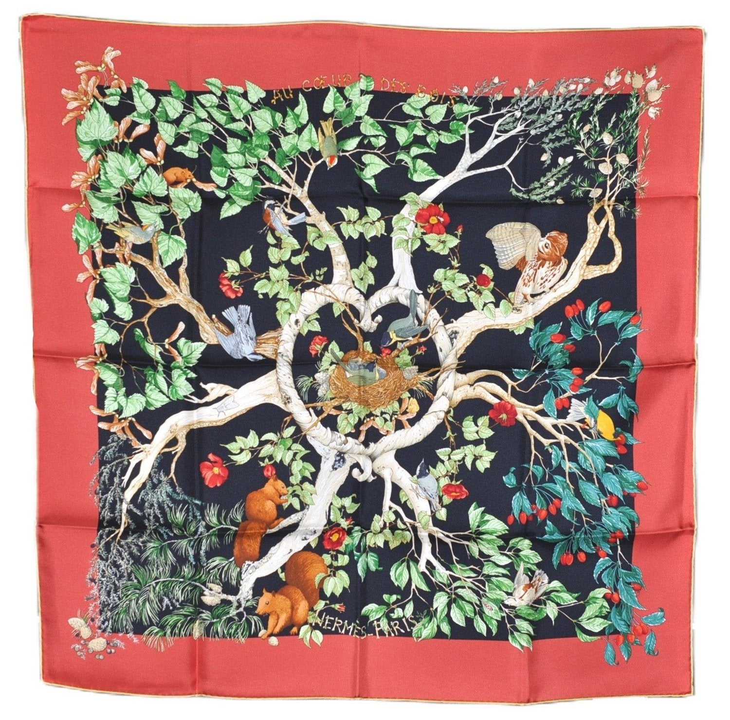 Authentic HERMES Carre 90 Scarf 