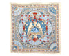 Authentic HERMES Carre 90 Scarf "Lumieres De Paris" Silk White 9231D