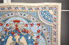 Authentic HERMES Carre 90 Scarf "Lumieres De Paris" Silk White 9231D