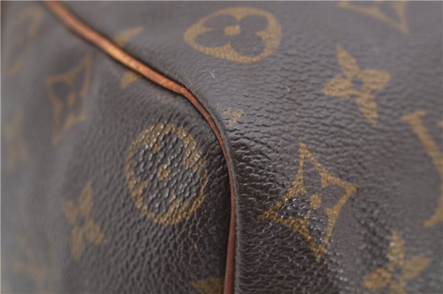 Authentic Louis Vuitton Monogram Speedy 35 Hand Bag M41524 LV 9232C