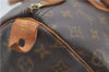 Authentic Louis Vuitton Monogram Speedy 35 Hand Bag M41524 LV 9232C