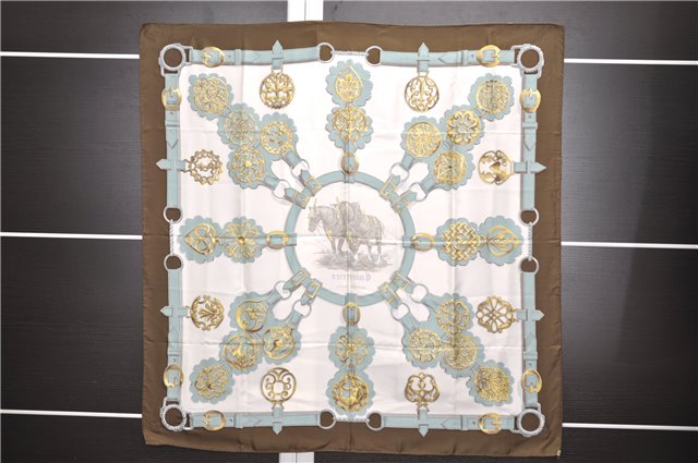 Authentic HERMES Carre 90 Scarf 