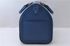 Authentic Louis Vuitton Epi Speedy 30 Hand Bag Blue M43005 LV 9237C