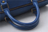 Authentic Louis Vuitton Epi Speedy 30 Hand Bag Blue M43005 LV 9237C