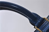 Authentic Louis Vuitton Epi Speedy 30 Hand Bag Blue M43005 LV 9237C