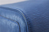 Authentic Louis Vuitton Epi Speedy 30 Hand Bag Blue M43005 LV 9237C
