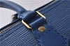 Authentic Louis Vuitton Epi Speedy 30 Hand Bag Blue M43005 LV 9237C