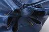 Authentic Louis Vuitton Epi Petit Noe Blue Shoulder Bag M44105 LV 9239C