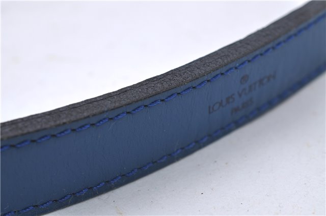 Authentic Louis Vuitton Epi Petit Noe Blue Shoulder Bag M44105 LV 9239C