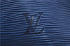 Authentic Louis Vuitton Epi Petit Noe Blue Shoulder Bag M44105 LV 9239C