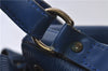 Authentic Louis Vuitton Epi Petit Noe Blue Shoulder Bag M44105 LV 9239C