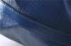 Authentic Louis Vuitton Epi Petit Noe Blue Shoulder Bag M44105 LV 9239C