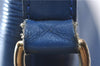 Authentic Louis Vuitton Epi Petit Noe Blue Shoulder Bag M44105 LV 9239C