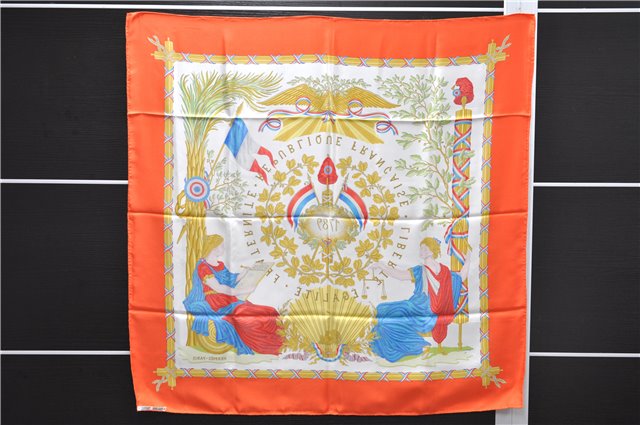 Authentic HERMES Carre 90 Scarf 