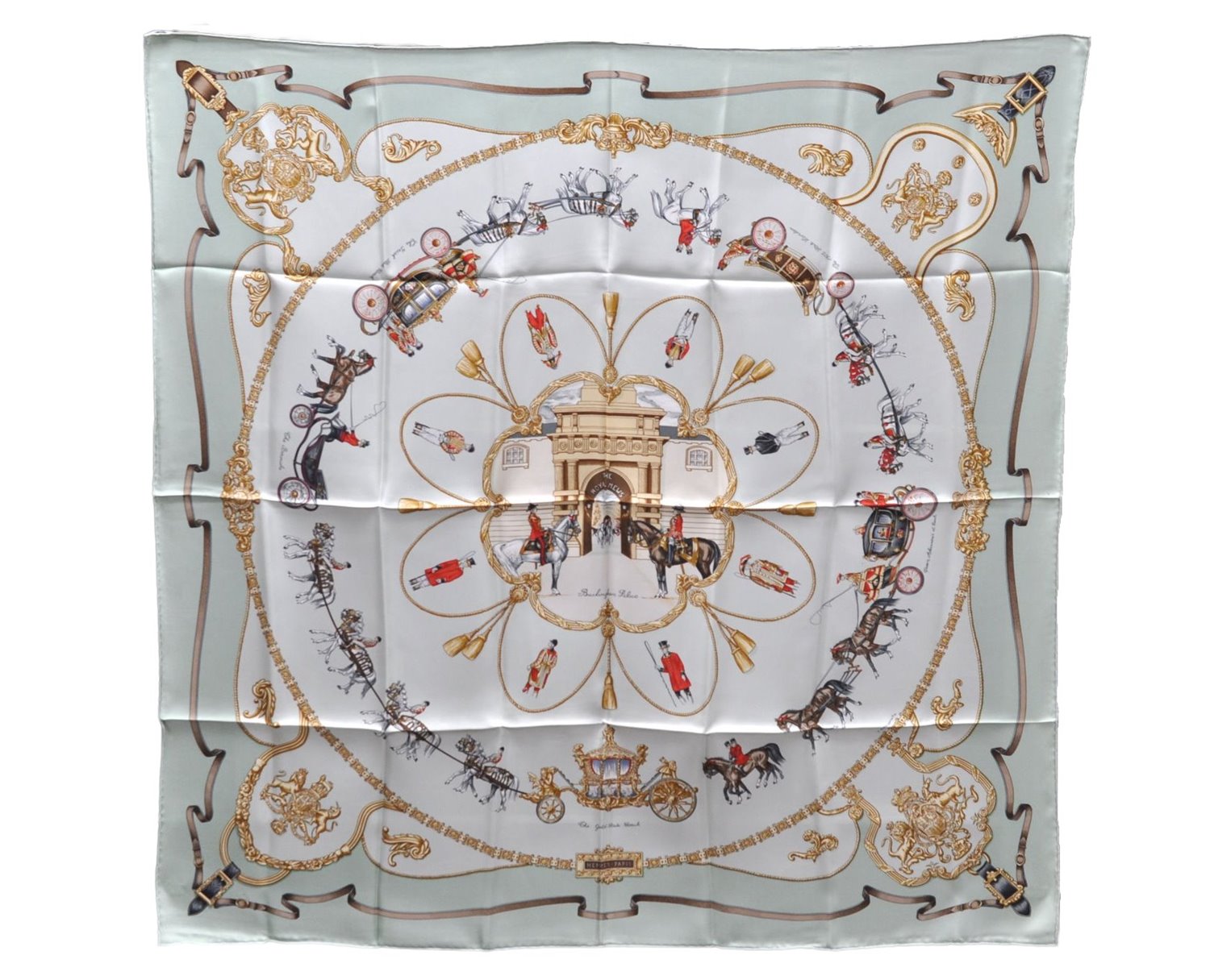 Authentic HERMES Carre 90 Scarf 