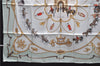 Authentic HERMES Carre 90 Scarf "Buckingham Palace" Silk Light Green PB 9242D