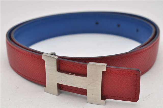 Authentic HERMES Mini Constance Leather Belt Size 65cm 25.6