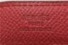 Authentic HERMES Mini Constance Leather Belt Size 65cm 25.6" Red Blue 9249E