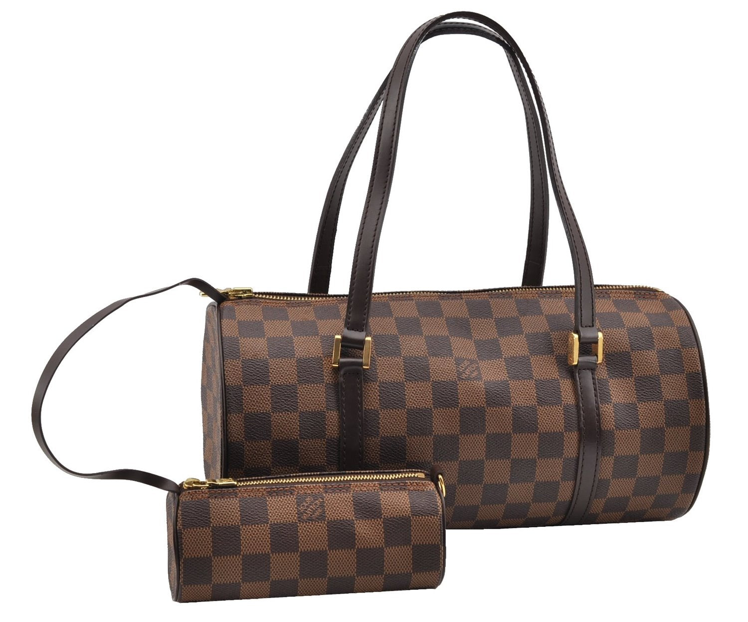 Authentic Louis Vuitton Damier Papillon 30 Hand Bag Purse N51303 LV 9249F
