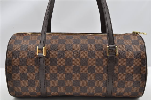 Authentic Louis Vuitton Damier Papillon 30 Hand Bag Purse N51303 LV 9249F