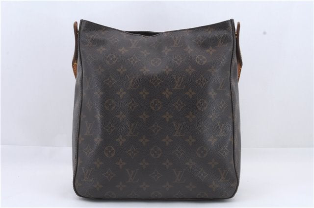 Authentic Louis Vuitton Monogram Looping GM Shoulder Bag M51145 LV 9250C