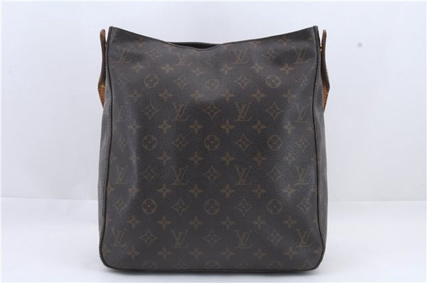 Authentic Louis Vuitton Monogram Looping GM Shoulder Bag M51145 LV 9250C