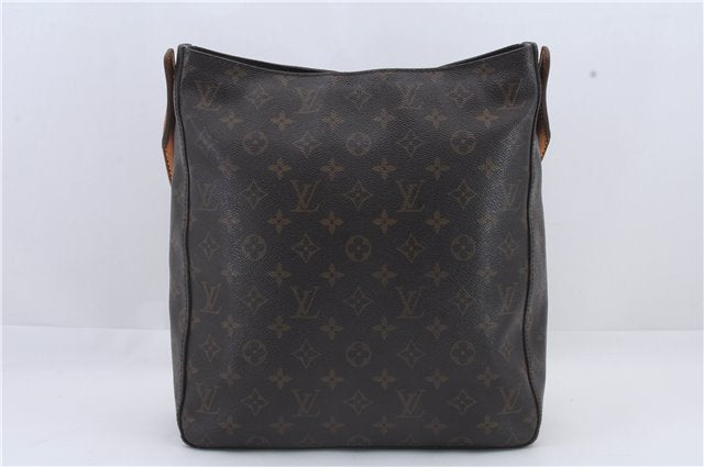 Authentic Louis Vuitton Monogram Looping GM Shoulder Bag M51145 LV 9250C