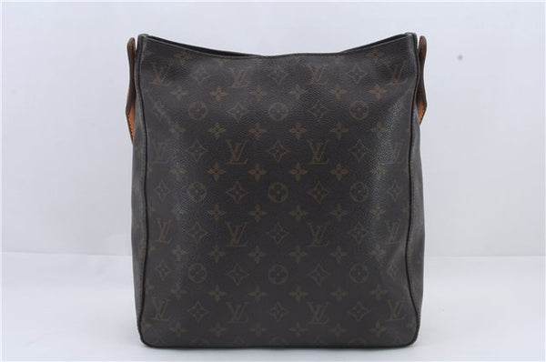 Authentic Louis Vuitton Monogram Looping GM Shoulder Bag M51145 LV 9250C