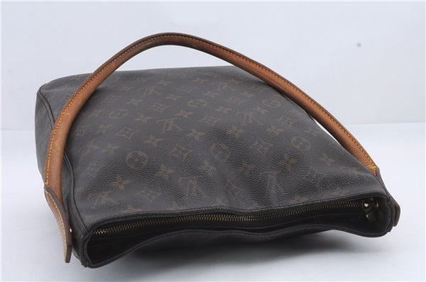 Authentic Louis Vuitton Monogram Looping GM Shoulder Bag M51145 LV 9250C