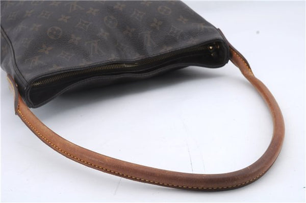 Authentic Louis Vuitton Monogram Looping GM Shoulder Bag M51145 LV 9250C