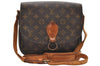 Auth Louis Vuitton Monogram Saint Cloud GM Shoulder Cross Bag M51242 LV 9253D