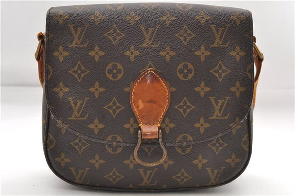 Auth Louis Vuitton Monogram Saint Cloud GM Shoulder Cross Bag M51242 LV 9253D