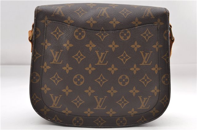 Auth Louis Vuitton Monogram Saint Cloud GM Shoulder Cross Bag M51242 LV 9253D