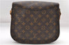 Auth Louis Vuitton Monogram Saint Cloud GM Shoulder Cross Bag M51242 LV 9253D