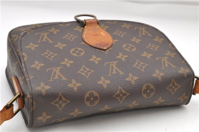 Auth Louis Vuitton Monogram Saint Cloud GM Shoulder Cross Bag M51242 LV 9253D