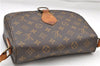 Auth Louis Vuitton Monogram Saint Cloud GM Shoulder Cross Bag M51242 LV 9253D