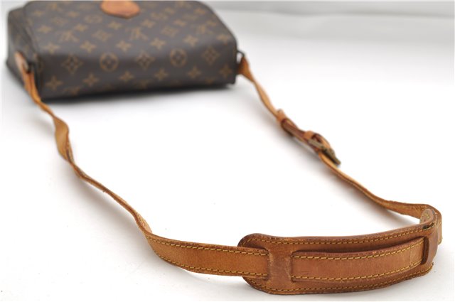 Auth Louis Vuitton Monogram Saint Cloud GM Shoulder Cross Bag M51242 LV 9253D