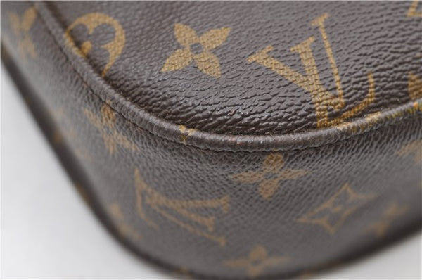 Auth Louis Vuitton Monogram Saint Cloud GM Shoulder Cross Bag M51242 LV 9253D